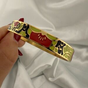 Anthropologie! Colorful Enamel Bangle Bracelet